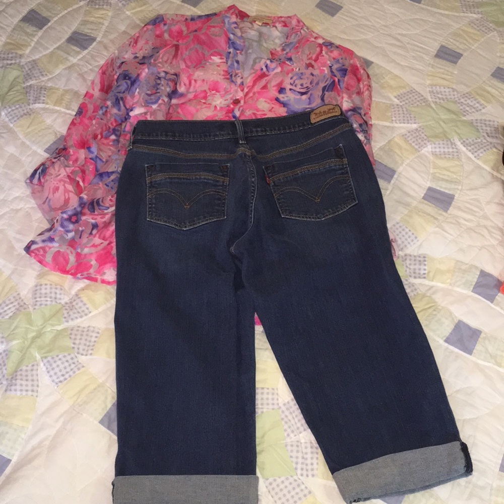 Levis capri jeans - Picture 2 of 7
